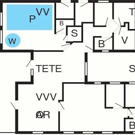18 Person In N Rre Nebel Holiday home *