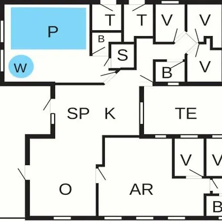 Semesterbostad 18 Person In